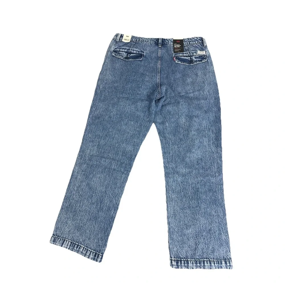Levi's Men's‎ XX Chino Loose Straight Pleated Jeans Pants Size 36X30 New